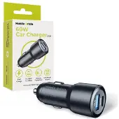Mobile Origin FRL-CCH60W-01, voiture, allume-cigare, noir