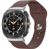 IMoshion Bracelet cuir pour Samsung Galaxy Watch Ultra 2 (2026) / Ultra (2024/2025) - Marron foncé