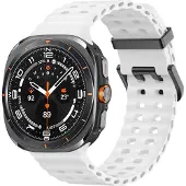 IMoshion Bracelet Ocean en silicone Samsung Galaxy Watch Ultra 2 (2026) / Ultra (2024/2025) - Blanc