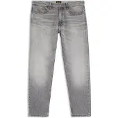 Hugo Boss pour homme. 50566093 Jean Re.Maine gris clair (34/30), Casuel, Coton, Denim
