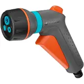 Gardena Pistolet d’arrosage multi-applications – Compact Classic – 3 jets – Débit réglable