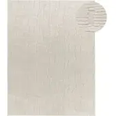 Tapis.fr Tapis moderne Tokko crème 160x220 cm