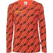 Uhlsport Progressive-goalkeeper Long Sleeve T-shirt Orange 6-7 Years Enfants