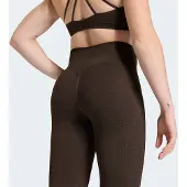Adidas Pantalon de sport 'SCRUNCH LEGGINGS' brun foncé