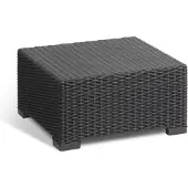 Allibert Table de jardin California gris graphite