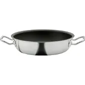 Spring Poêle à servir Brigade Ultimate XL ø 24 cm, Poêle + casserole, Argent, Noir