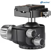Leofoto tête sphérique de trépied LH-40LR + plaque de fixation rapide NP-50