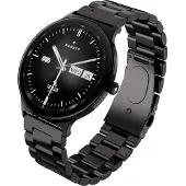 GARETT Montre connectée Quantum noir acier