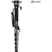 Leofoto MPC-366cl Tubes en fibre de carbone : 32/28/25/22/19/16mm (Carbone), Trépied, Noir