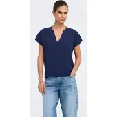 JDY Chemisier 'JDYLion' bleu foncé