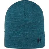 Buff Merino Lightweight Beanie Bleu
