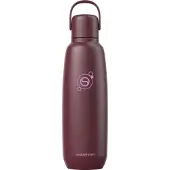 SodaStream Bouteille en acier inoxydable Fizz & Go, 0,9L, thermos, couleur grenat
