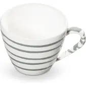 Sonstige Verlage Gmundner Keramik Graugeflammt, Tasse à cappuccino 0,16 litre
