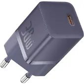 Baseus Chargeur secteur 30 W, 1 port USB-C, GaN5 Fast Charger Mini, violet