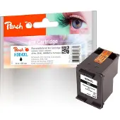 Peach Cartouche d'encre 320039 Noir pour HP - Pack de 1 - Rendement jusqu'à 530 pages