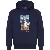 Ralph Lauren pour homme. 710B21811001 Sweat Bear marine (L), Casuel, Coton, Manche longue