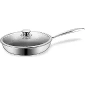 Maestro Mr-1216 Frying Pan With Lid Argenté 26 cm