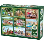 Cobble Hill Puzzle Les chênes en vacances 1000 pièces