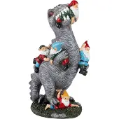 Relaxdays Figurine de jardin dinosaure