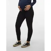 Vero Moda Maternity Pantalon à pince 'VMMEva' noir