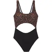 LASCANA Maillot de bain marron / noir
