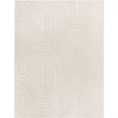 Tapis.fr Tapis moderne Tokko crème 200x280 cm