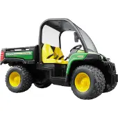BRUDER Frère, John Deere Gator 8550 sans conducteur 02491, Profi, 22,6 x 11,3 x 14 cm, vert, 2491