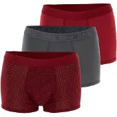 Dagi Boxers anthracite / rouge