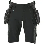 Mascot Advanced 17149 Hanging Pockets Shorts Noir 54