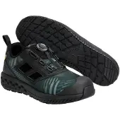Mascot Sandale de sécurité S1PL "F0651-704" Footwear Customized - vert forêt/noir 0836