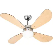 FARELEK Ventilateur de plafond avec éclairage BERMUDES 50W 60 W