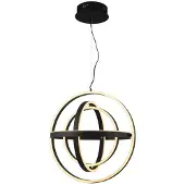 Zumaline Lustre LED TESS noir et blanc 52 W, 4 420 lm, aluminium, dimensions : 150 x 50 x 50 cm, IP20,