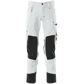 Mascot Knee Pad Pockets Advanced 17179 Big Pants Blanc 48 / 30 Homme