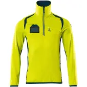 Mascot Accelerate Safe 19303 Half Zip Sweatshirt Jaune 5XL Homme