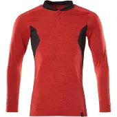 Mascot Accelerate 18081 Long Sleeve Polo Rouge S Homme