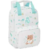 Safta Real Madrid Preschool 4.50l Backpack Blanc Enfants