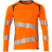Mascot Accelerate Safe 19081 Long Sleeve Polo Orange 5XL Homme