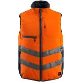 Mascot Safe Supreme 15565 Winter Safety Vest Orange XL