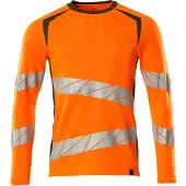 Mascot Accelerate Safe 19081 Long Sleeve Polo Orange 5XL Homme