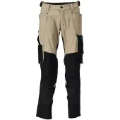 Mascot Advanced 23179 Big Knee Pad Pockets Pants Beige 44 / 32 Homme