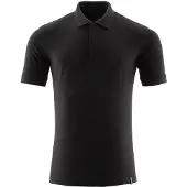 Mascot Polo Crossover 20183, Couleur:entièrement noir, Taille:L