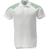 Mascot Polo blanc/vert gazon, taille XL 20083-933-06333