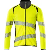 Mascot Accelerate Safe 19184 Full Zip Sweatshirt Jaune S Homme