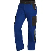 FHB Pantalon de travail BRUNO taille 48 royal/noir (48)
