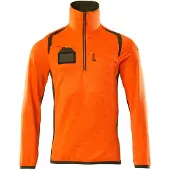 Mascot Accelerate Safe 19303 Half Zip Sweatshirt Orange 4XL Homme