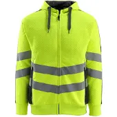 Mascot Safe Supreme 50138 Full Zip Sweatshirt Vert 2XL