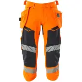 Mascot Accelerate Safe 19049 3/4 Pants Orange 47