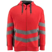 Mascot Safe Supreme 50138 Full Zip Sweatshirt Rouge L
