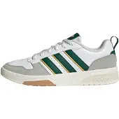 Adidas Baskets basses 'Courtwave' jaune / gris clair / émeraude / blanc
