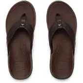 Reef Tongs OFFSHORE LEATHER hommes - Marron - 39